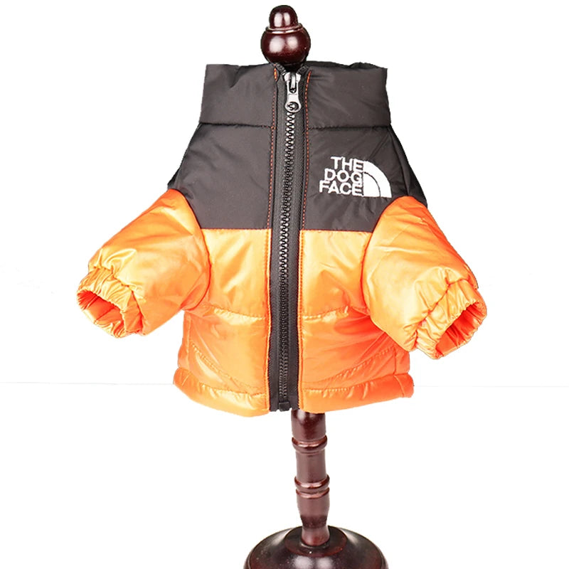 Winter Dog Jacket – Warm, Windproof & Reflective Coat for Small & Medium Dogs