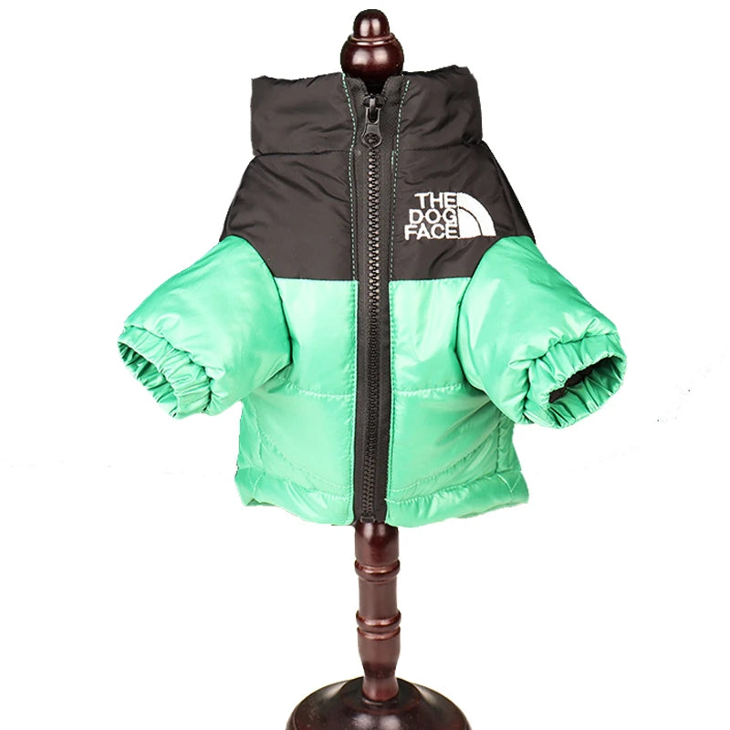 Winter Dog Jacket – Warm, Windproof & Reflective Coat for Small & Medium Dogs