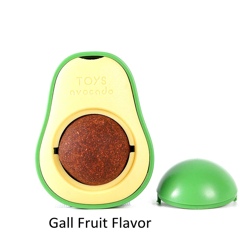 Avocado Cat Toy – Catnip Ball for Fun & Digestive Health