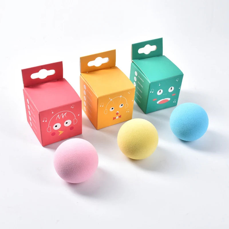 Interactive Plush Catnip Ball – Smart Training Toy