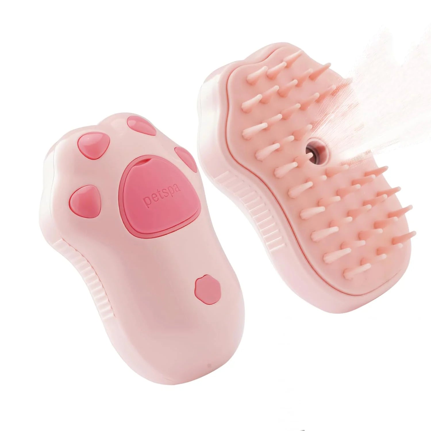 3-in-1 Electric Steam Brush – Groom, Massage & Remove Hair for Cats & Dogs