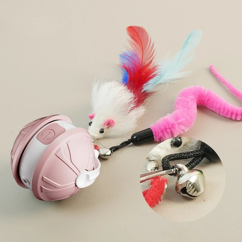 Self-Play Cat Toy Ball – Durable Rolling Laser for Indoor Cats