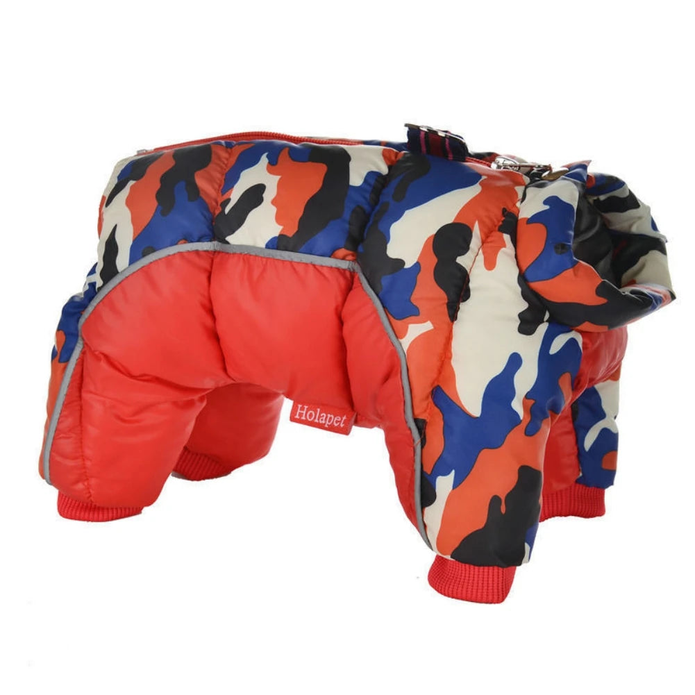 Winter Dog Coat – Warm, Waterproof & Reflective Jacket for Small Dogs