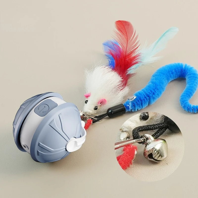 Self-Play Cat Toy Ball – Durable Rolling Laser for Indoor Cats