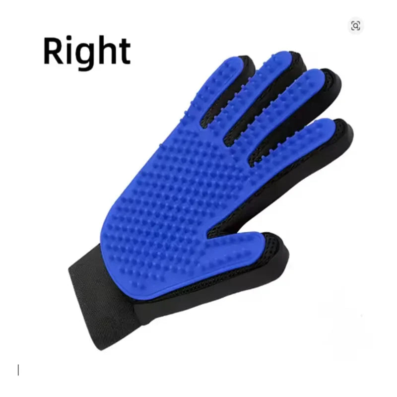 Pet Grooming Glove – Deshedding & Massage Brush for Cats & Dogs