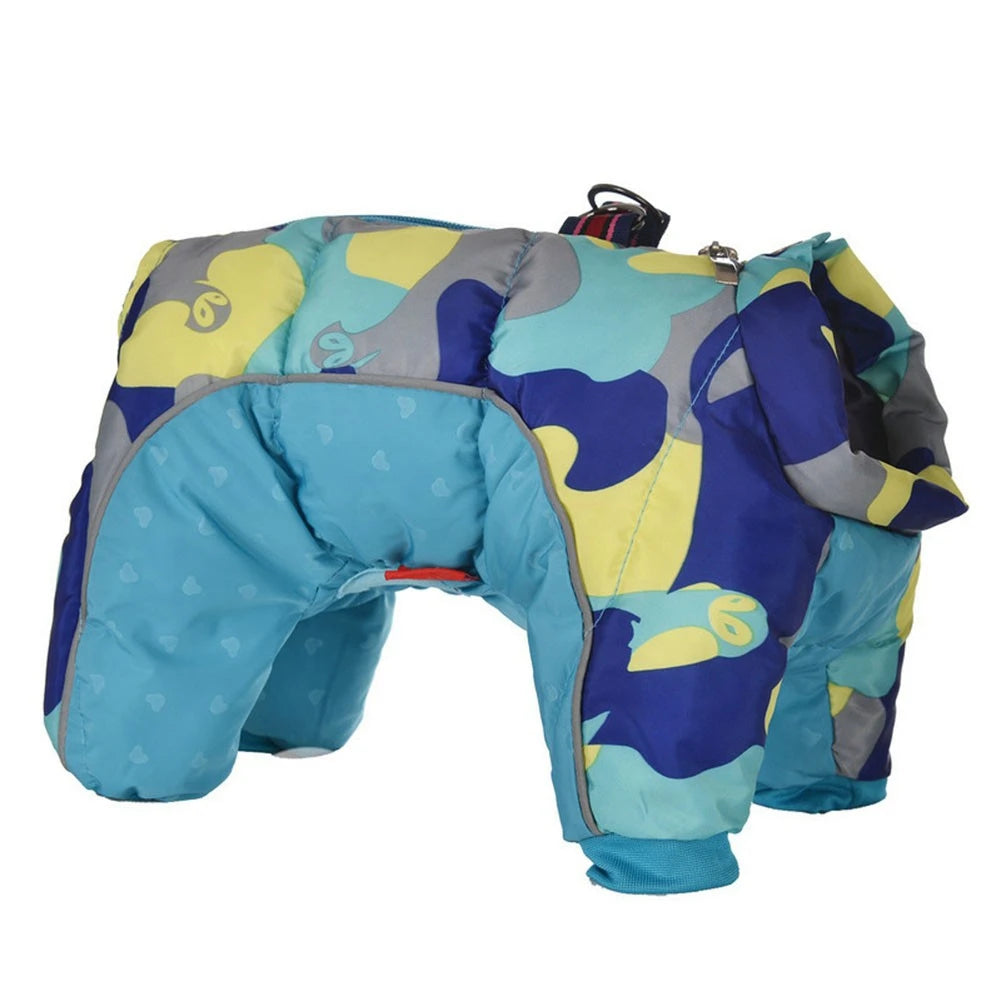 Winter Dog Coat – Warm, Waterproof & Reflective Jacket for Small Dogs