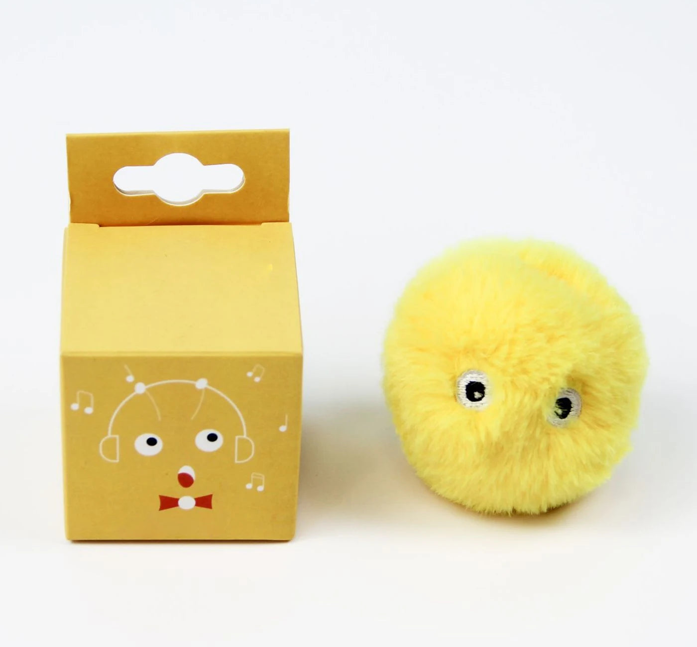 Interactive Plush Catnip Ball – Smart Training Toy