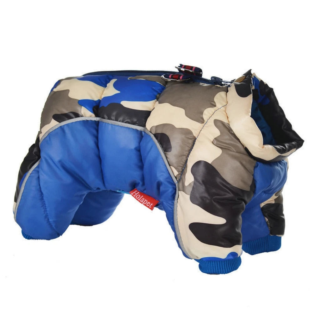 Winter Dog Coat – Warm, Waterproof & Reflective Jacket for Small Dogs