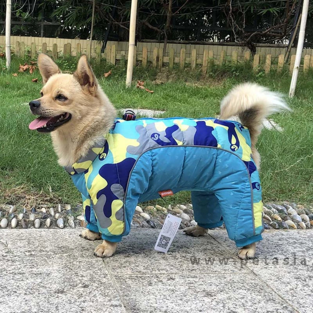 Winter Dog Coat – Warm, Waterproof & Reflective Jacket for Small Dogs