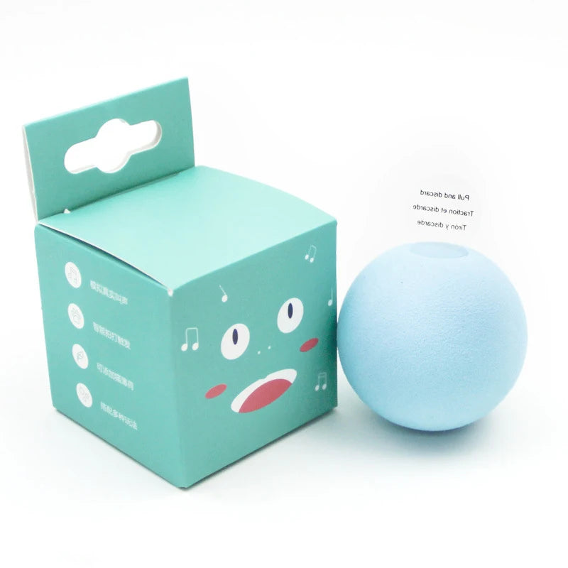 Interactive Plush Catnip Ball – Smart Training Toy