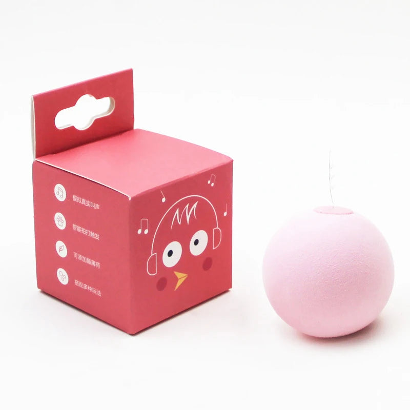 Interactive Plush Catnip Ball – Smart Training Toy