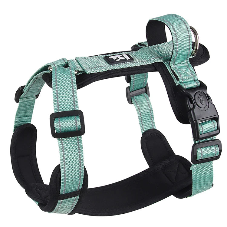 Reflective Dog Harness with Handle – Adjustable Vest for Small & Medium Dogs