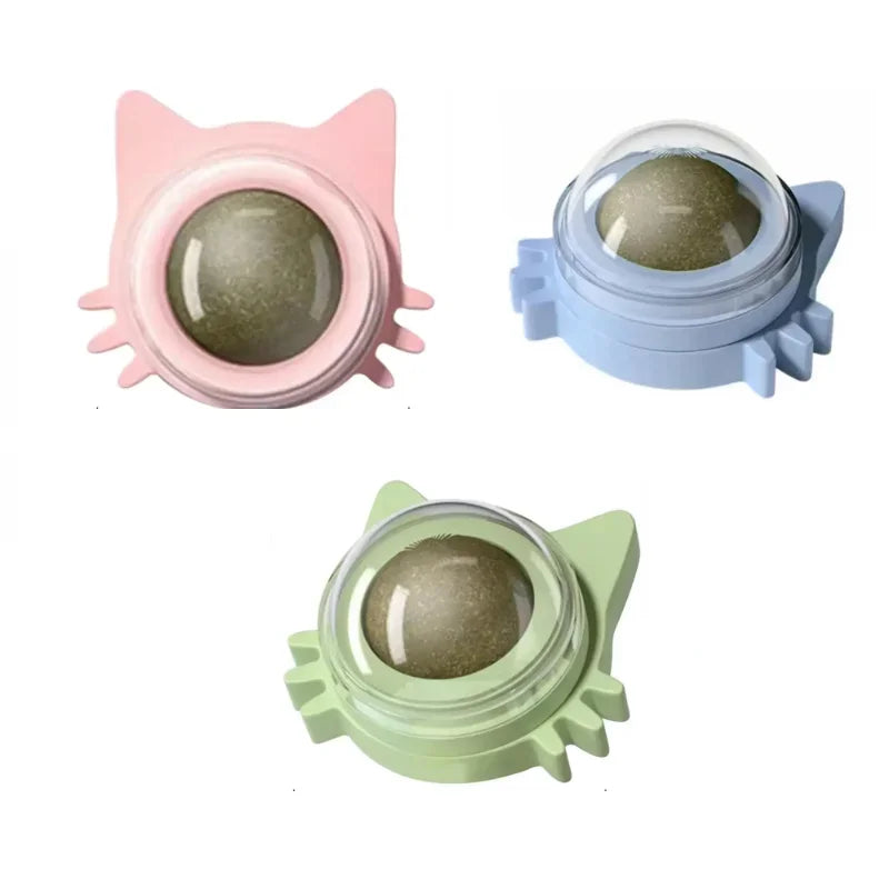 Interactive Catnip Ball – Durable Chew Toy for Cats