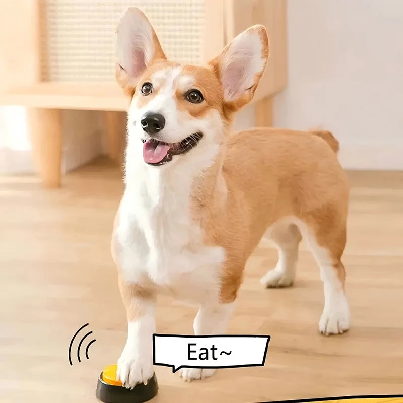 Dog Communication Buttons – 30s Voice Record & Playback for Pet Training