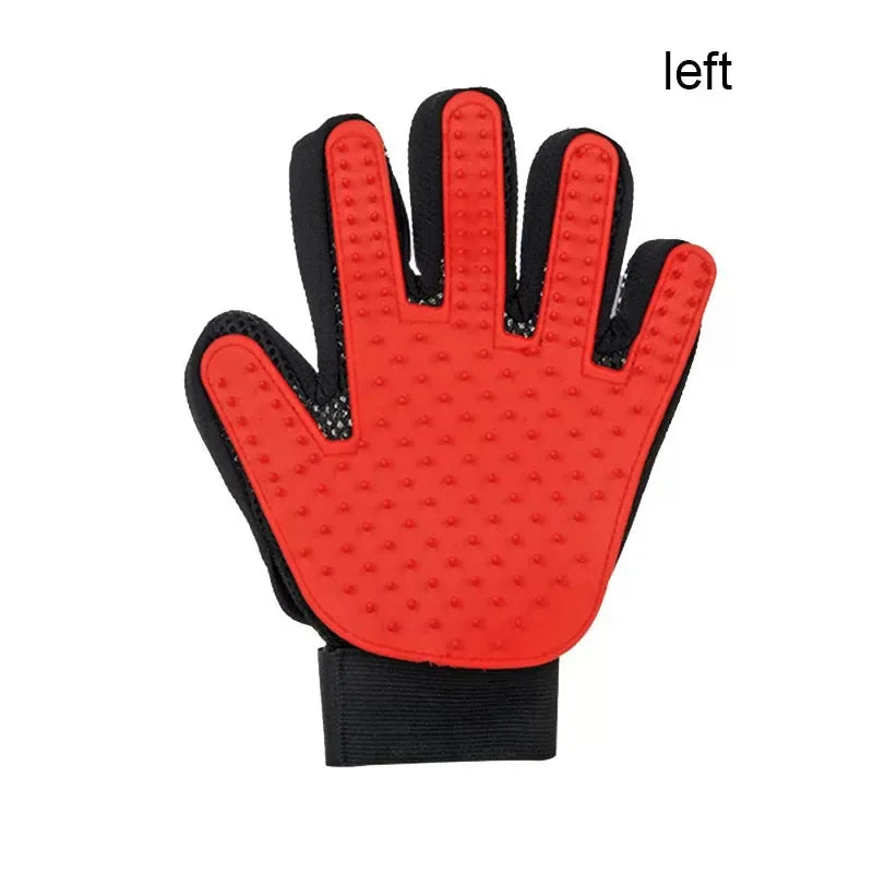 Pet Grooming Glove – Deshedding & Massage Brush for Cats & Dogs