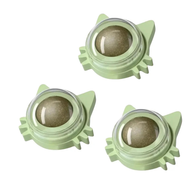 Interactive Catnip Ball – Durable Chew Toy for Cats