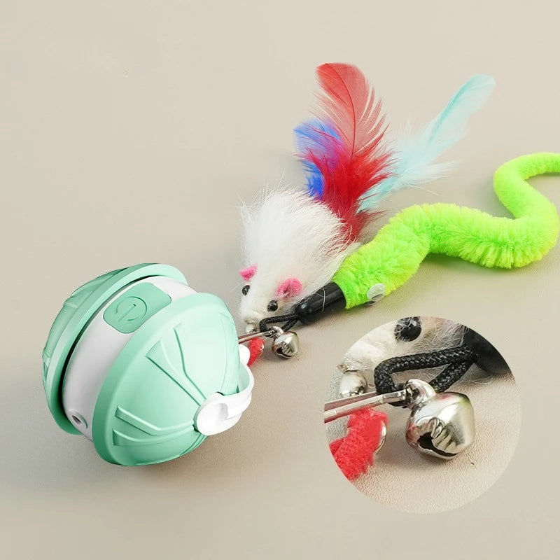 Self-Play Cat Toy Ball – Durable Rolling Laser for Indoor Cats