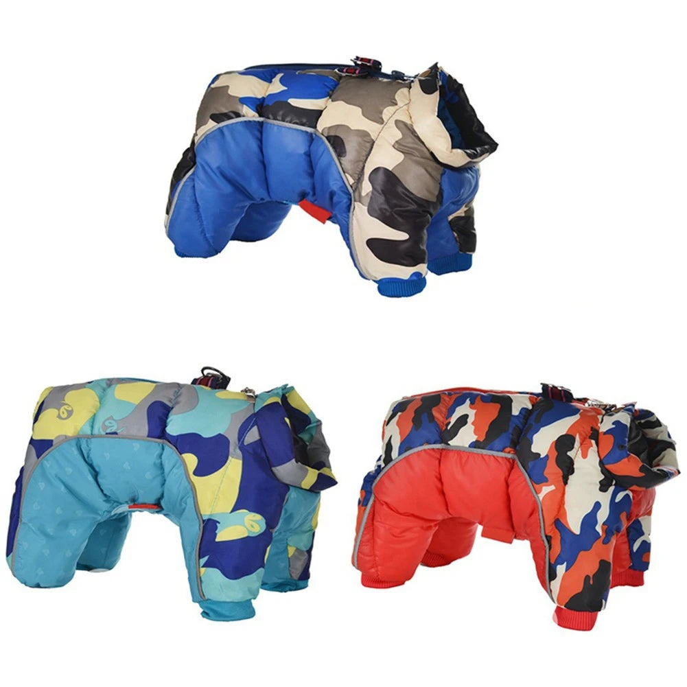 Winter Dog Coat – Warm, Waterproof & Reflective Jacket for Small Dogs