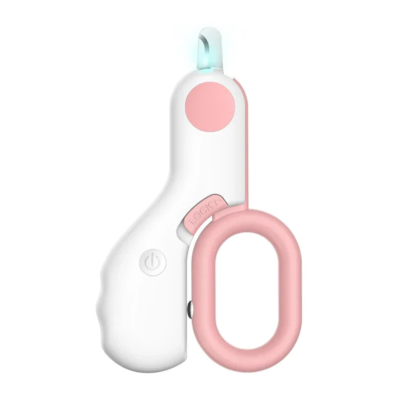 LED Pet Nail Clipper – Safe & Professional Claw Trimmer for Cats, Dogs & Puppies