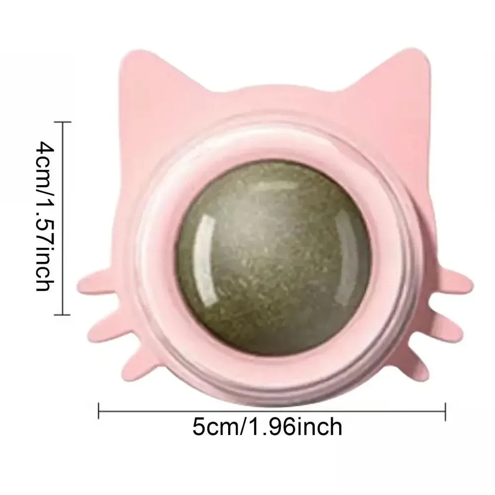 Interactive Catnip Ball – Durable Chew Toy for Cats