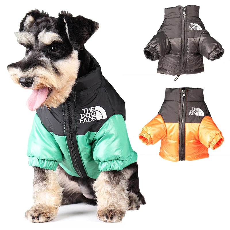 Winter Dog Jacket – Warm, Windproof & Reflective Coat for Small & Medium Dogs