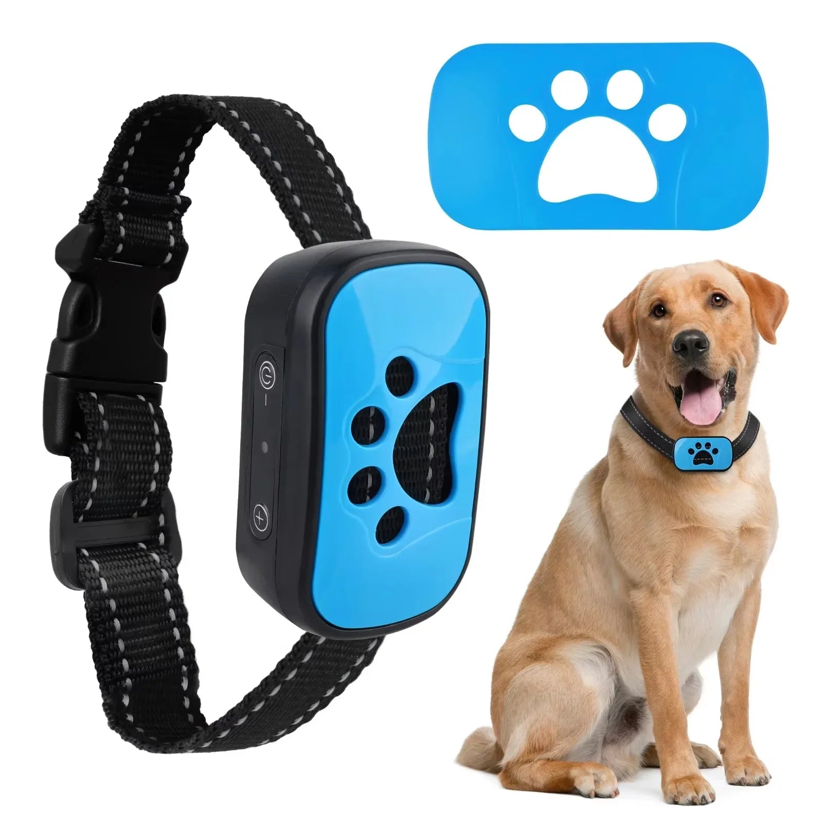 USB Rechargeable Anti-Bark Dog Collar – Ultrasonic & Vibration Training Device